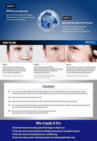 Soonsu Beauty Spicule Pore Tightening System1 - 1pack () application use