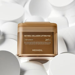Soonsu Beauty Retinol Collagen Lifting Pad 100pads packaging design
