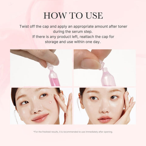 Medicube PDRN Pink One Day Serum 1.5ml x 10pcs