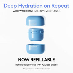 Soonsu Beauty Water Bank Blue Hyaluronic Intensive Cream texture close-up