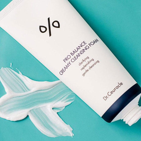 Soonsu Beauty Pro Balance Creamy Cleansing Foam packaging design
