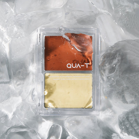 Qua-T Glow Melting Cream Blusher Lip & Cheek 4.6g 1+1