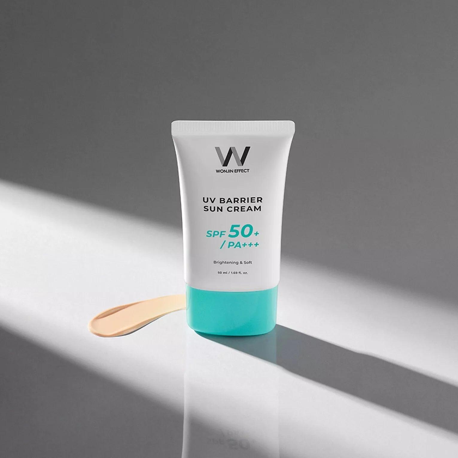 Soonsu Beauty UV Barrier Sun Cream SPF50+ PA+++ side view