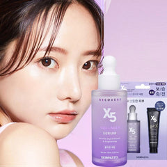 Soonsu Beauty Recovery X5 Collagen Serum  + Mela-X Cream  set side view