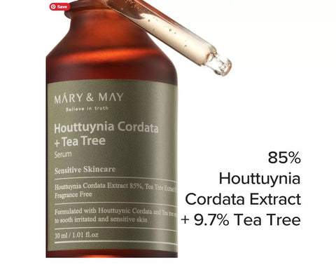 Soonsu Beauty Houttuynia Cordata + Tea Tree Serum application use