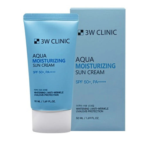 3W CLINIC Aqua Moisturizing Sun Cream 50ml