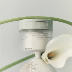 Skincare product with 'cellmax' branding on a light background