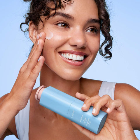 Soonsu Beauty Water Bank Blue Hyaluronic Serum packaging design