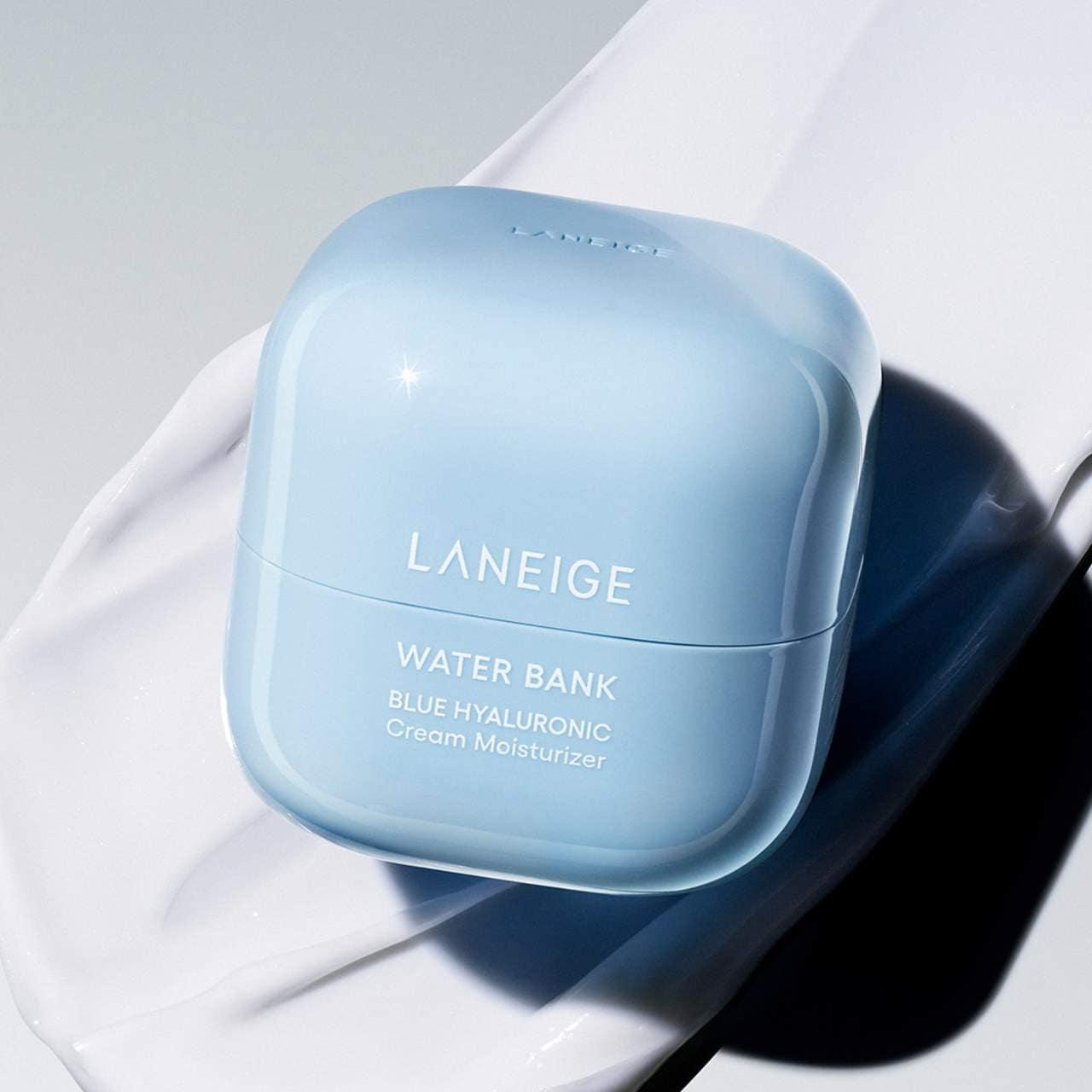 Soonsu Beauty Water Bank Blue Hyaluronic Cream side view