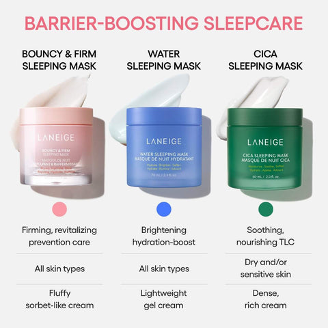Soonsu Beauty Bouncy & Firm Sleeping Mask texture close-up