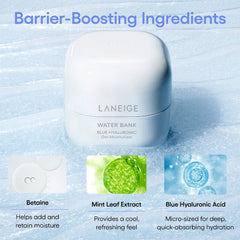 Soonsu Beauty Water Bank Blue Hyaluronic Gel texture close-up