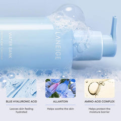 Soonsu Beauty Water Bank Gentle Gel Cleanser with Hyaluronic Acid texture close-up