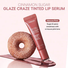 Soonsu Beauty Glaze Craze Tinted Lip Serum packaging design