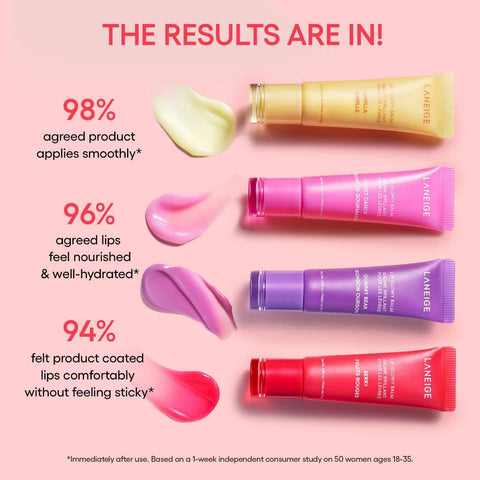 Soonsu Beauty Mini Lip Glowy Balm Set texture close-up