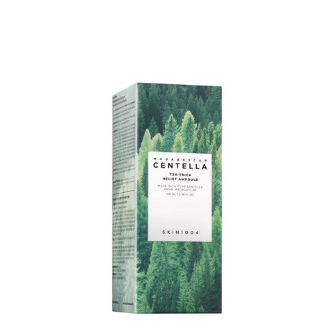 Soonsu Beauty Madagascar Centella Tea Trica Ampoule packaging design