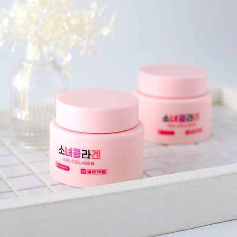 Soonsu Beauty Girl Collagen Hyaluronic Acid Low Molecular Collagen Cream side view