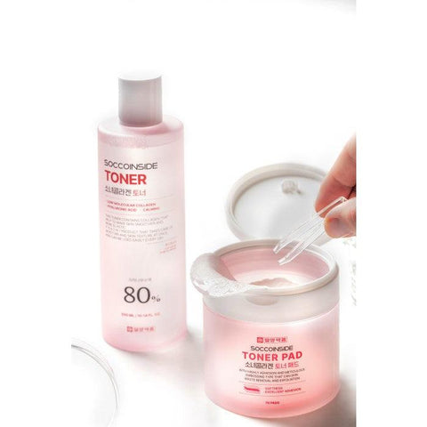 Soonsu Beauty Girl Collagen Soccoinside Toner packaging design