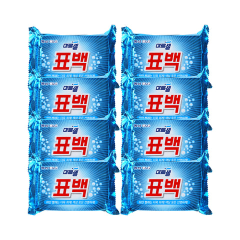 Clio Saenghwal Mulga 99% Germ-Reducing & Whitening Laundry Soap (200g) - 4 Bars x 2 Packs